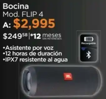 Chedraui JBL Bocina oferta