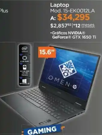 Chedraui Omen Laptop oferta
