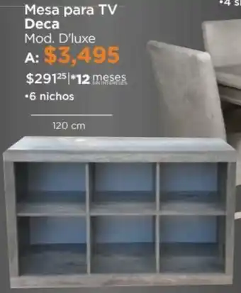 Chedraui Mesa para TV Deca oferta
