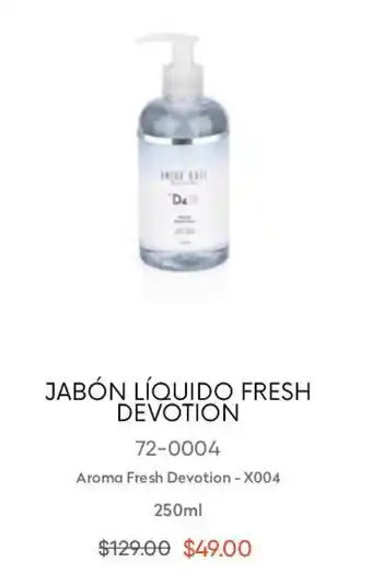 Jabón Líquido Fresh Devotion 250ml