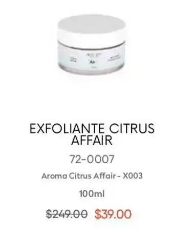 Exfoliante Citrus Affair 100ml