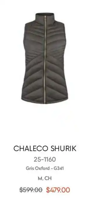 André Badi Chaleco Shurik Gris Oxford-G341 M, CH oferta