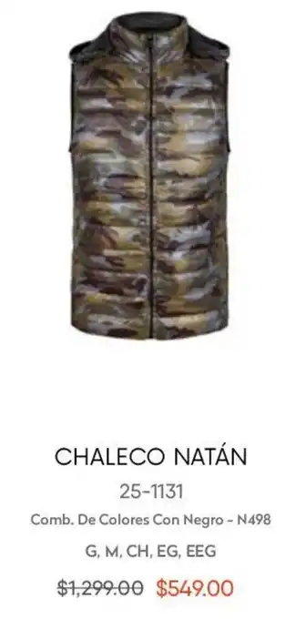 André Badi Chaleco Natán 25-1131 oferta