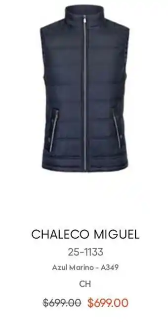 André Badi Chaleco Miguel 25-1133 CH oferta