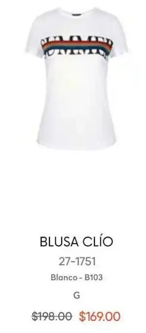 Blusa Clío