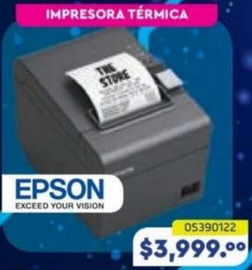 Epson Impresora Térmica oferta en Tony Super Papelerías