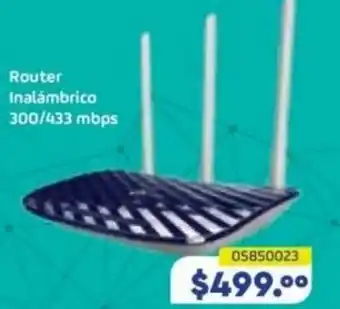 Router Inalámbrico 300/433 mbps