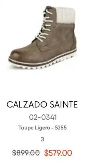 André Badi Calzado Sainte oferta