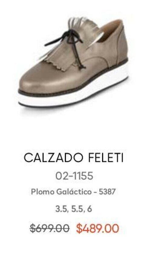 Calzado Feleti oferta en André Badi