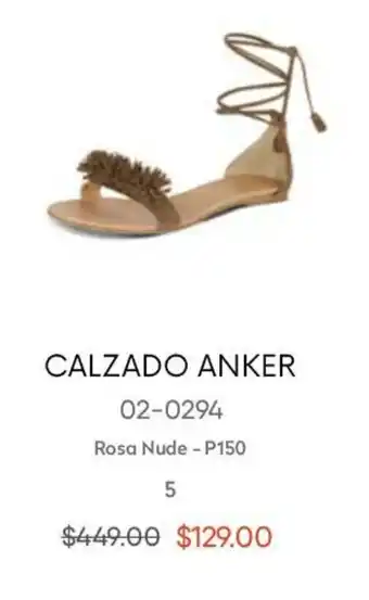 André Badi Calzado Anker oferta