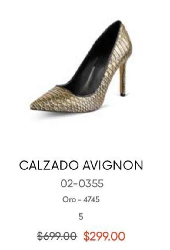Calzado Avignon oferta en André Badi