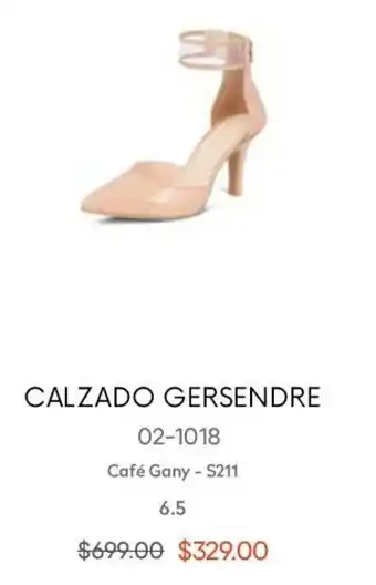 Calzado Gersendre