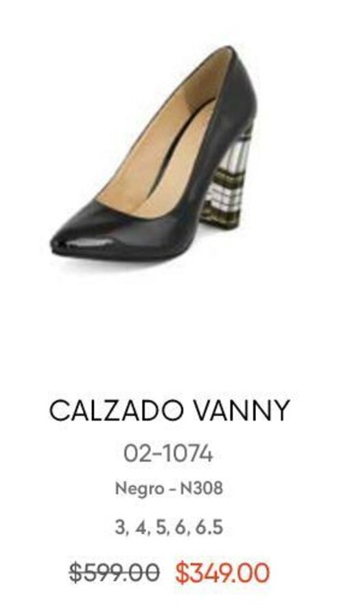 Calzado Vanny oferta en André Badi