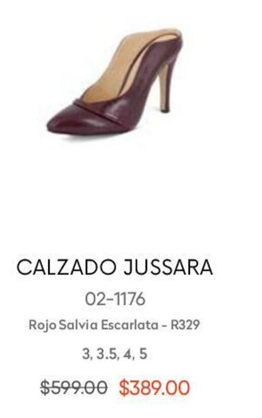 Calzado Jussara oferta en André Badi