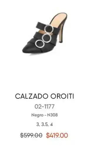 André Badi Calzado Oroiti oferta