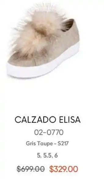 André Badi Calzado Elisa oferta
