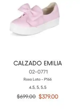 André Badi Calzado Emilia oferta
