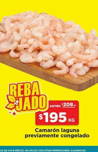 Camarones congelados