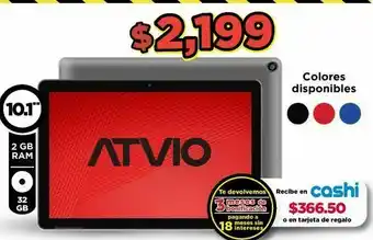 Bodega Aurrerá Tablet atvio 2 gb ram 10.1" oferta