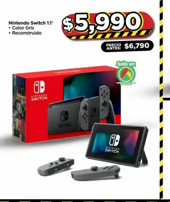 Bodega Aurrerá Nintendo switch 1.1" oferta