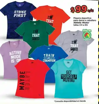 Playeras deportiva para dama o caballero