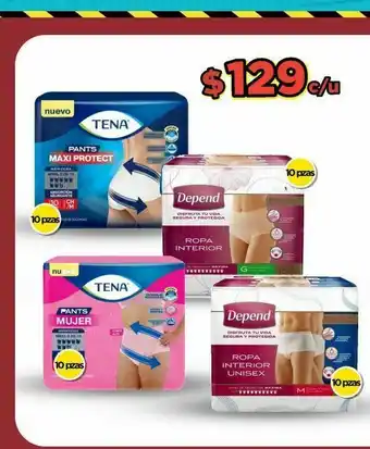 Bodega Aurrerá Toallas femeninas tena oferta