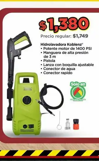 Bodega Aurrerá Hidrolavadora koblenz oferta