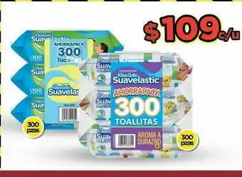 Bodega Aurrerá Toallitas húmedas suavelastic oferta