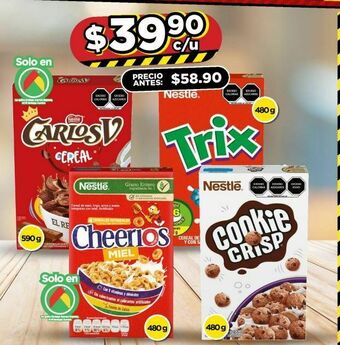 Bodega Aurrerá Cereales oferta