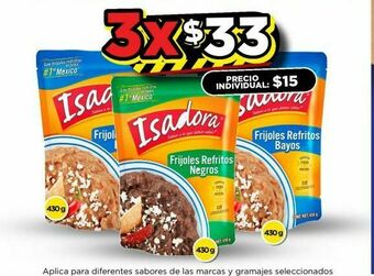 Bodega Aurrerá Frijoles refritos isadora oferta