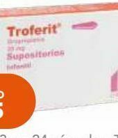 Farmacia San Pablo Troferit infantil supositor 20mg caj c/8 oferta