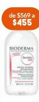 Farmacia San Pablo Bioderma sensibio h2o btl 500ml oferta