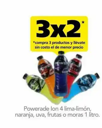 Farmacia San Pablo Powerade naranja mandarina ion 4 c/1lt oferta