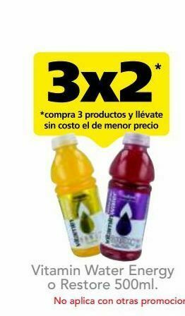 Farmacia San Pablo Vitamin water agua restore ponch c/500ml oferta