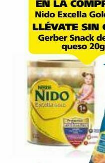 Farmacia San Pablo Nido leche polvo excella gold 1+ c/1.6kg oferta