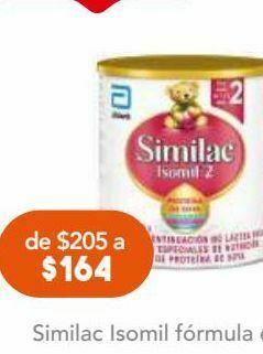 Farmacia San Pablo Similac isomil et2 1-3 años lat c/850gr oferta