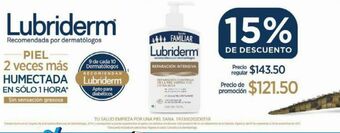 Lubriderm crem corp rep int btl c/750ml