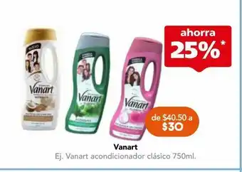 Vanart acondicionado clasico btl c/750ml