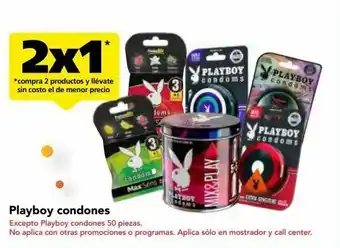 Farmacia San Pablo Playboy condones max sens passion c/3pzs oferta