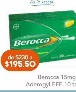 Farmacia San Pablo Berocca com 15mg caj c/30 oferta