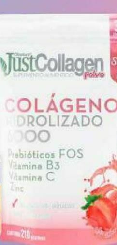 Farmacia San Pablo Just collagen pol fresa c/210gr oferta