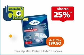 Farmacia San Pablo Tena pañal slip med bol c/10pz oferta