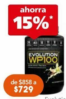 Farmacia San Pablo Evolution wp100 pro pol 24gr bot c/1.4kg oferta