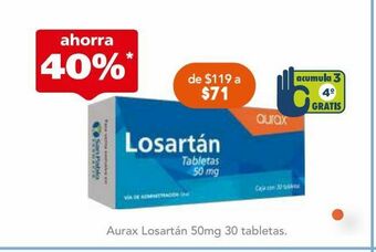 Farmacia San Pablo Losartan tab 50mg c/30 cronix oferta