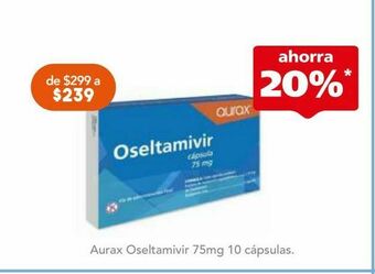 Farmacia San Pablo Oseltamivir cap 75mg c/10 genvita oferta