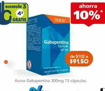 Farmacia San Pablo Gabapentina cap 300 mg c/15 cronix oferta