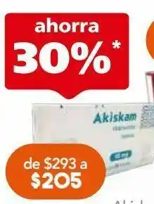 Akiskam tab 10mg caj c/30