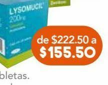 Farmacia San Pablo Lysomucil grn 200mg caj c/30 oferta