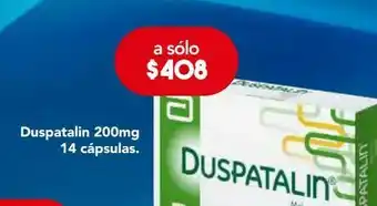 Farmacia San Pablo Duspatalin 200 mg 14 cápsulas oferta
