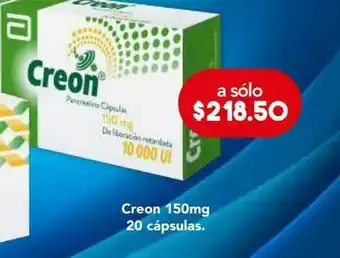 Farmacia San Pablo Creon 159 mg 20 cápsulas oferta